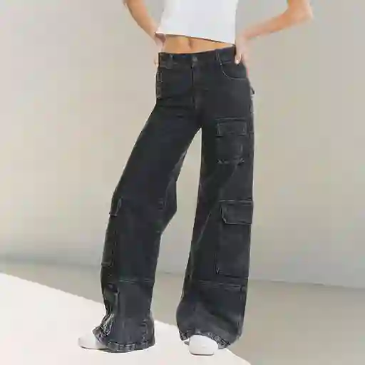 Pants Pocket Black Talla 40