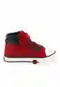 Zapatillas Urbana Caña Velcro Andante Niño Rojo 24 872 Ficcus