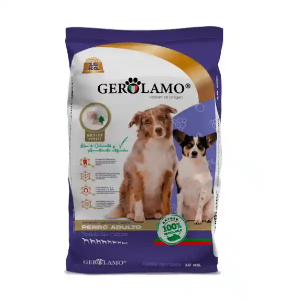 Gerolamo Premium Perro Adulto Todas Las Razas 15 Kilos