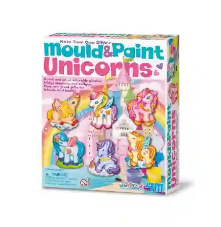 4m Moldea Y Pinta Unicornios