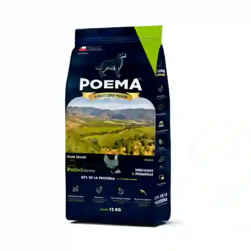 Poema Senior Pollo Super Premium 12kg