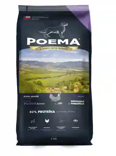 Poema Adulto Pollo Razas Pequeñas Y Medianas 12kg