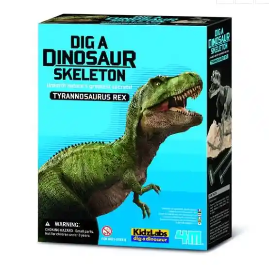 4m Kidzlabs Excava Dinosaurio Tyrannosaurus Rex