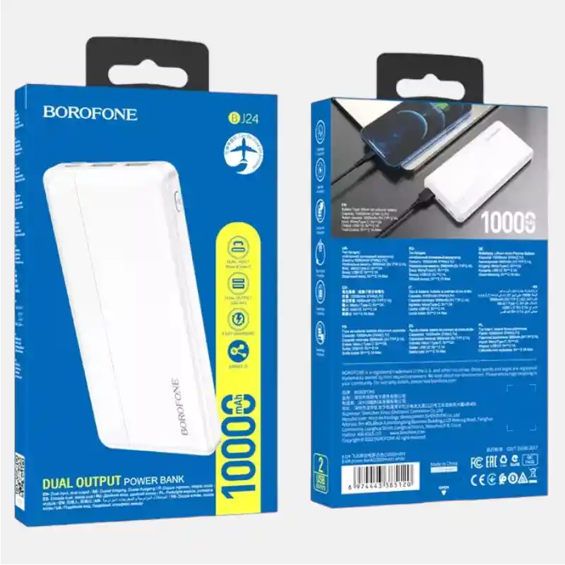 Cargador Portatil 10000mah (blanco)