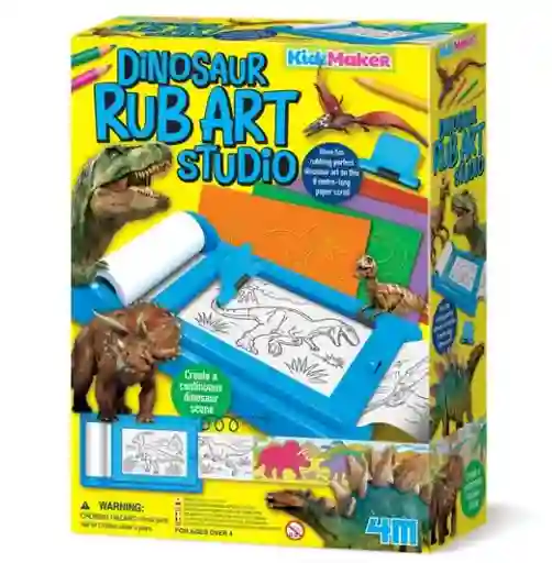 4m Kidzmaker Dinosaur Rub Art Studio