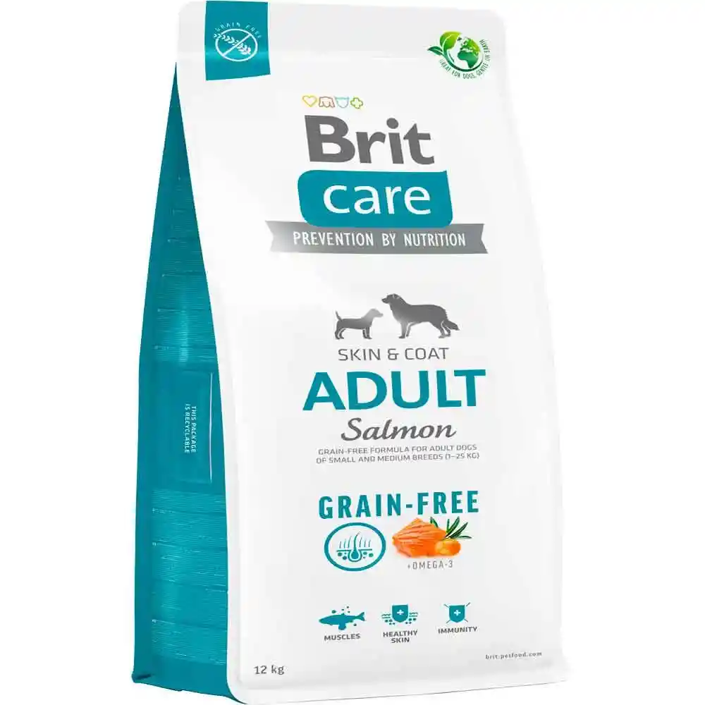 Brit Care Perro Dog Grain-free Adult Salmon 12 Kgs