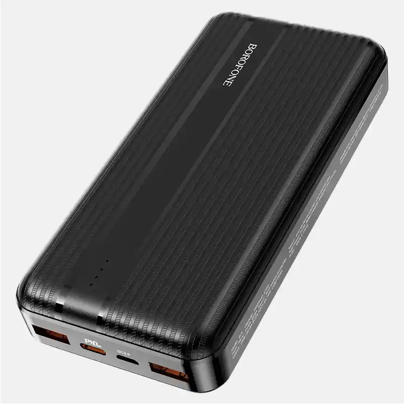 Bateria Portatil (powerbank) De 20000 Mah Y 20watts De Potencia (negro)