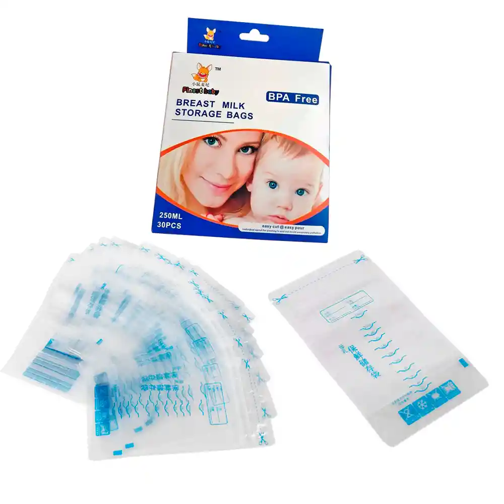 Bolsas Para Leche Materna Pack 30 Pre Esterilizadas 250ml