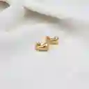 Aros Gota Oro Amarillo 18k