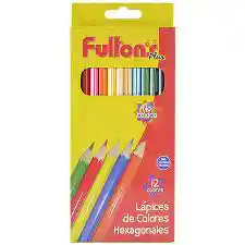 Lapices De Colores Fultons Plus 12und