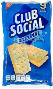 Galleta Club Social 26 Grs Individual