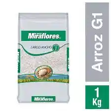 Arroz Miraflores Largo Ancho Grado 1 1kg