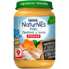 Picado Pollo Zanahoria, Arroz Nestle 215grs