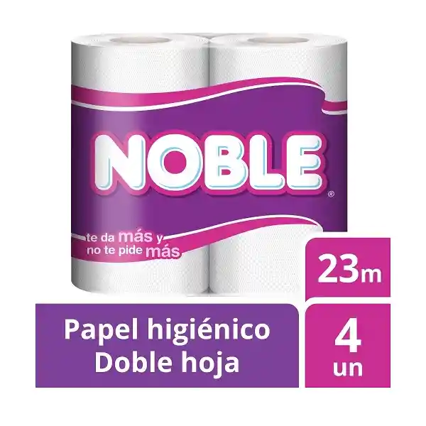 Papel Higienico Noble 4x23m