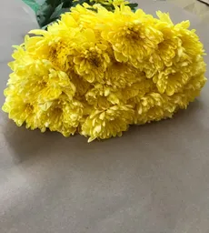 Ramo Premium De Crisantemos Amarillos (10 Varas = 40 Flores )