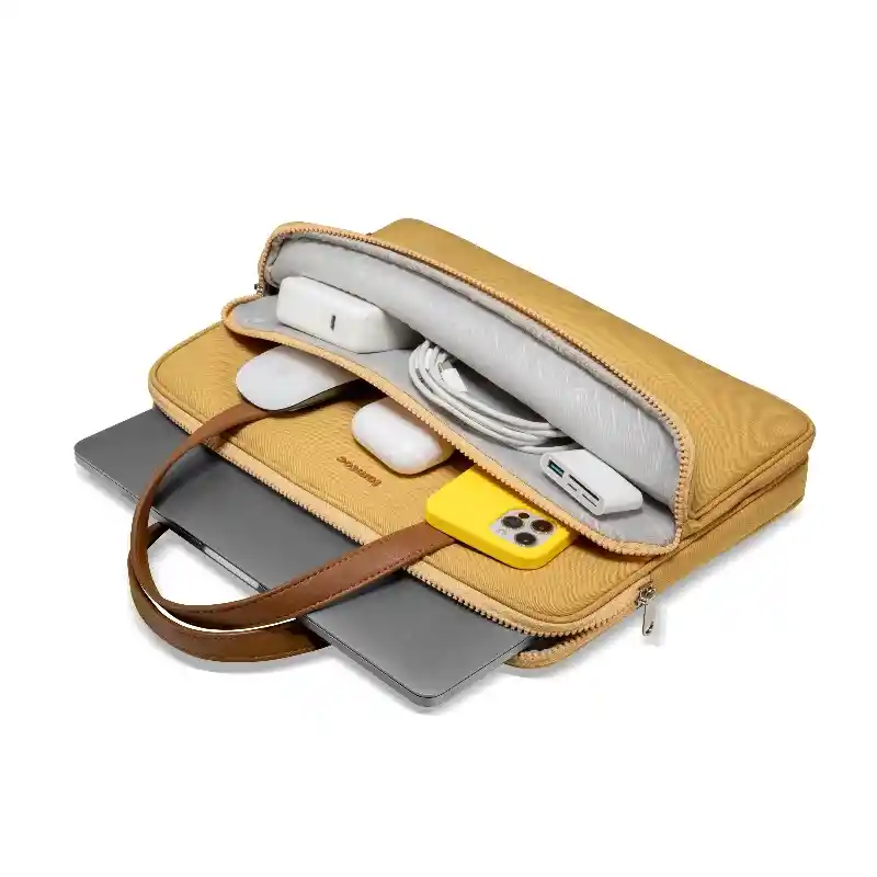 Bolso Premium H21 Para 14'' Macbook Pro- Amarillo