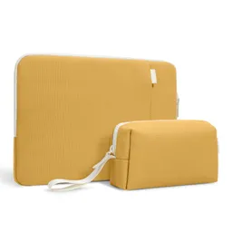 Funda Lady Para Macbook 13''+ Organizador Amarillo