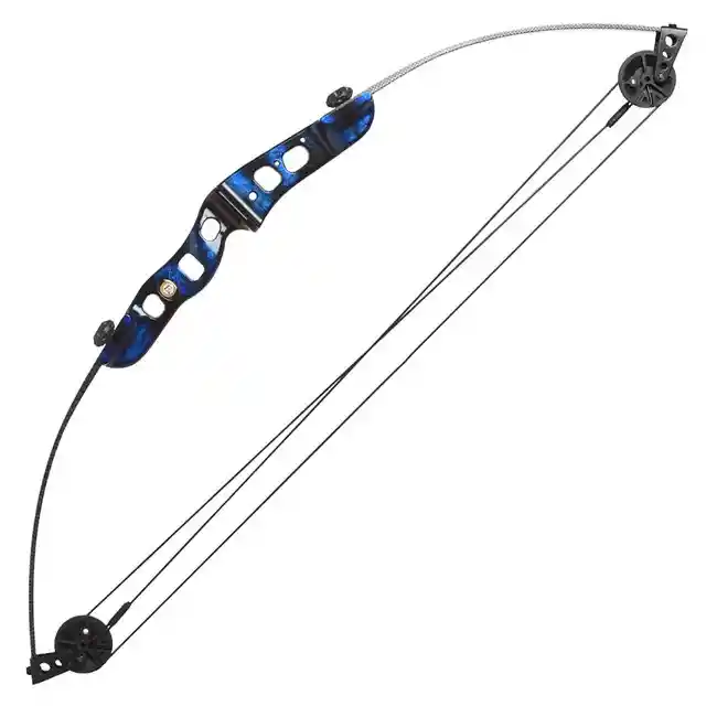 Arco Compuesto Firestar 88cms 25libras Negro/azul Juvenil Ek Archery