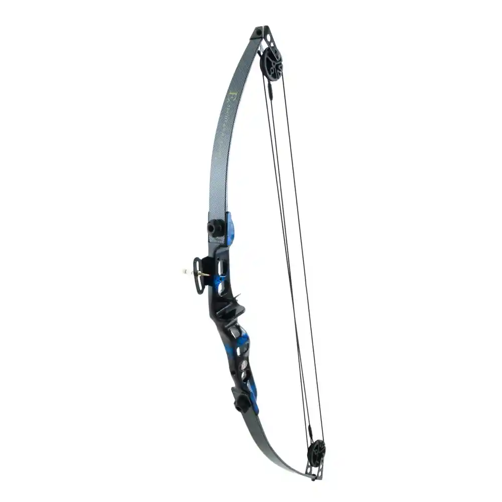 Arco Compuesto Firestar 88cms 25libras Negro/azul Juvenil Ek Archery