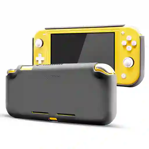 Carcasa Para Nintendo Switch Lite De Silicona Gris