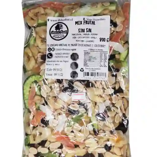 Mix Frutal Sin Sal 800 Gr