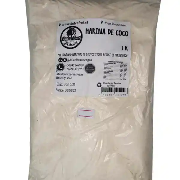 Harina De Coco 1 Kilo