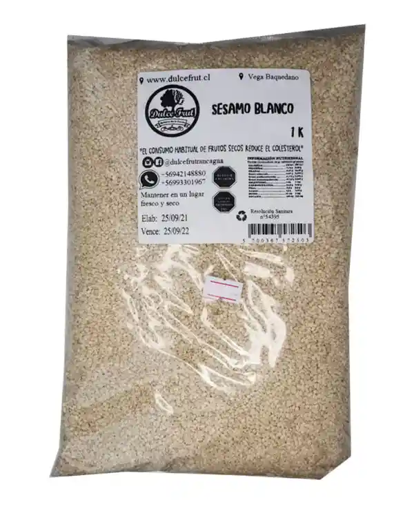 Sésamo Blanco 1 Kilo