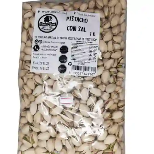 Pistachos Con Sal 1 Kilo