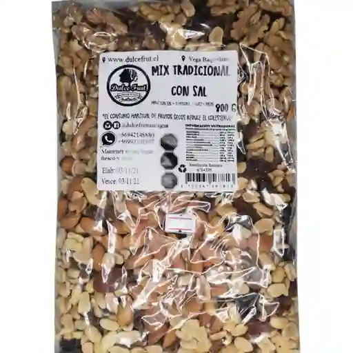 Mix Tradicional Con Sal 200 Gr