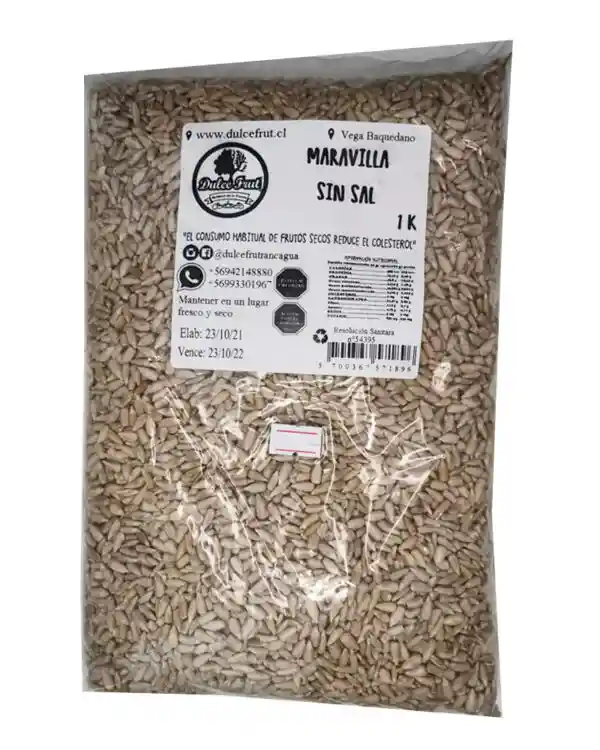 Maravilla Sin Sal 250 Gr