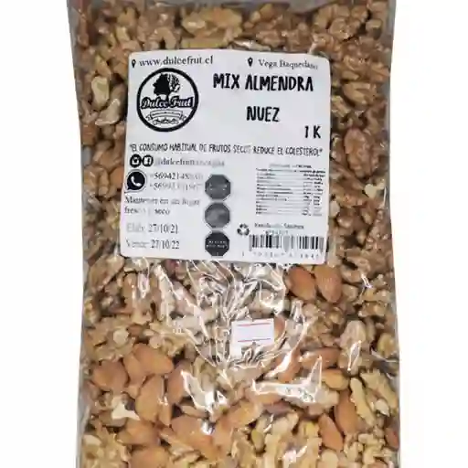 Mix Almendra Y Nuez 250 Gr