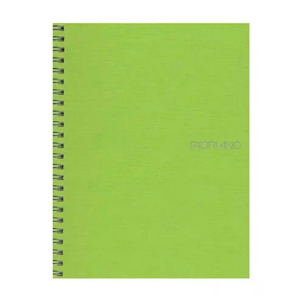 Libreta Ecoqua A5 Espiral Croquis Lima Fabriano