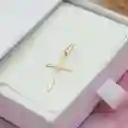 Colgante Cruz Oro 18k