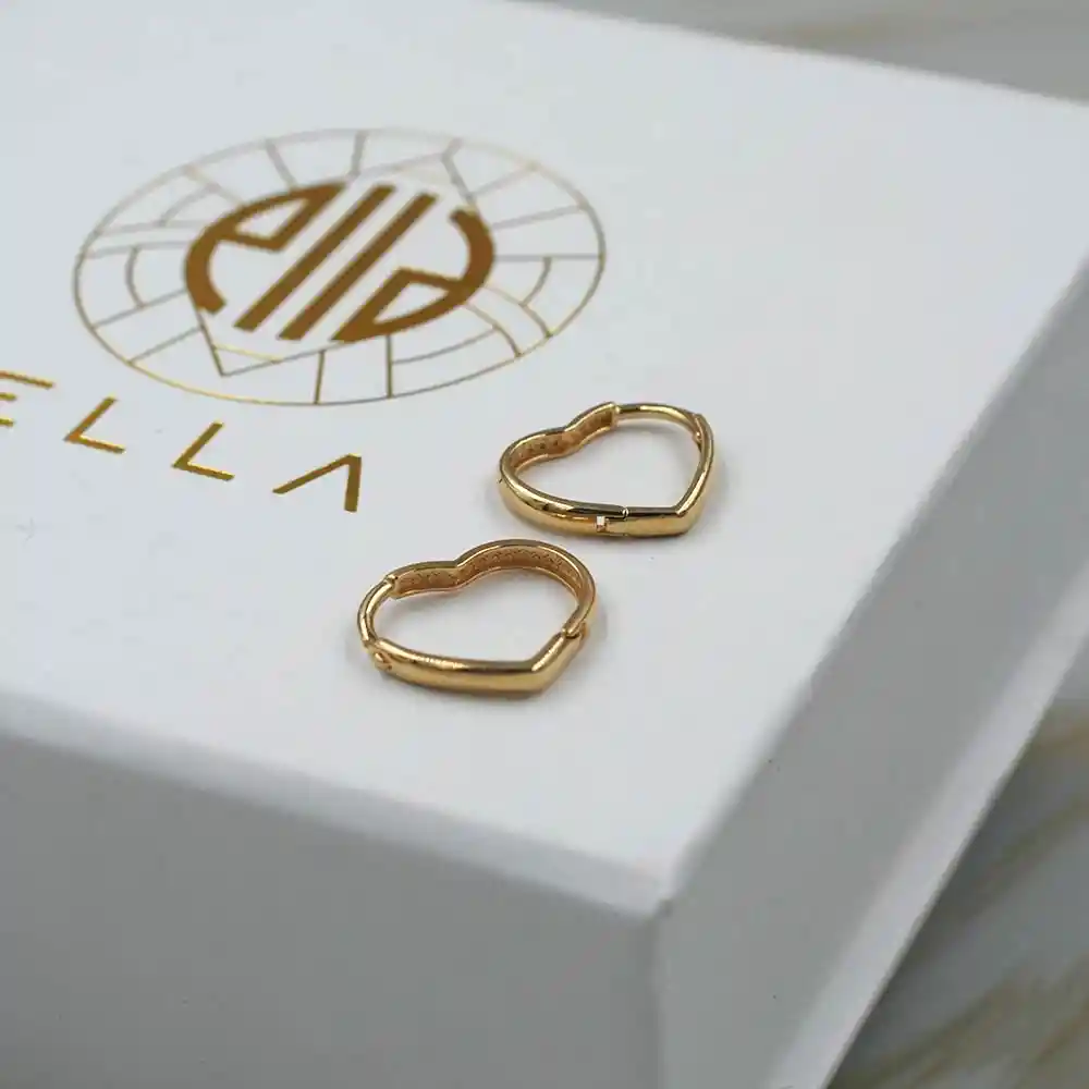 Aro Argolla Love Oro 18k - 15mm