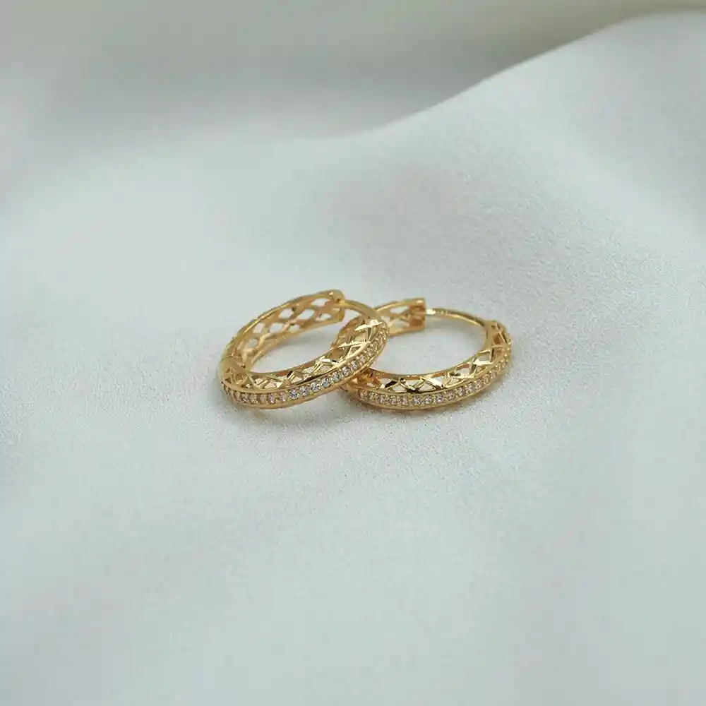 Aro Argolla Eclipse Oro 18k