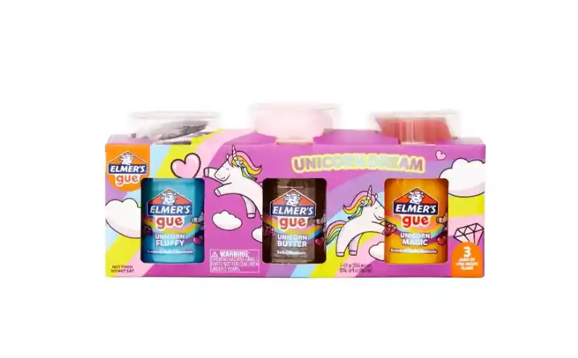 Gue Unicornio Elmer's 8oz X3