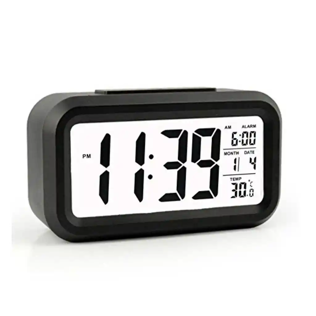 Reloj Alarma Despertador Digital Con Iluminacion