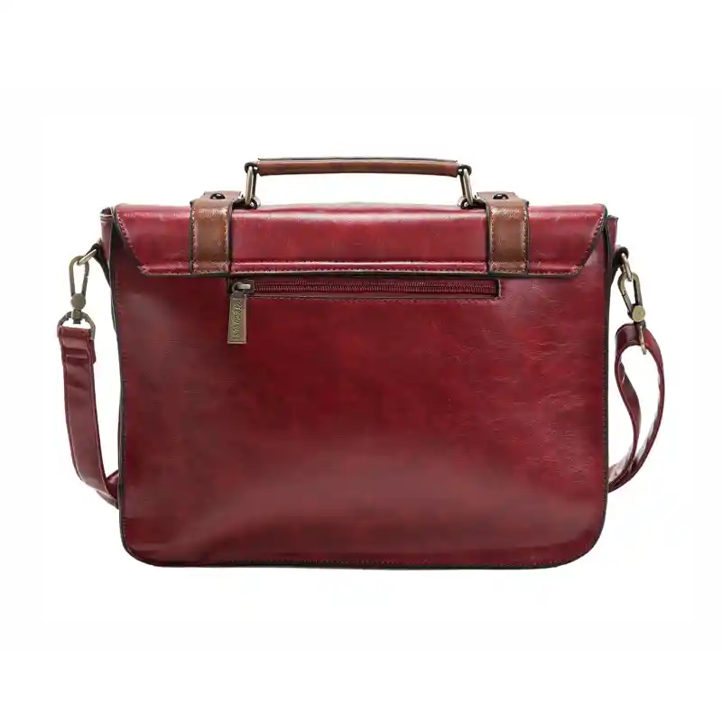 Ecosusi Bolso & Bandolera Briefe Para Laptop De 13”- Rojo