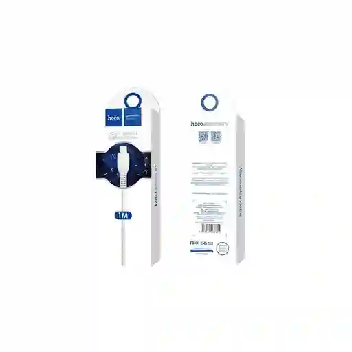Cable Hoco X20 Flash Usb Tipo C A Usb 1m Blanco
