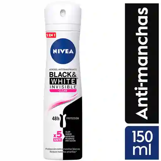 Nivea Desodorante Invisible Black White