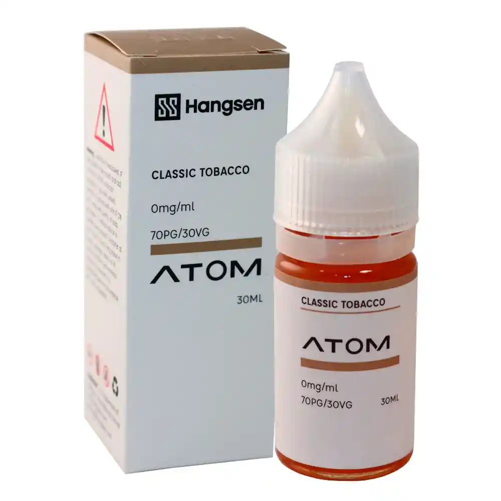 Liquido Hangsen 30ml - Classic Tobacco 0mg