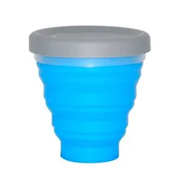Vaso Plegable Azul 200ml