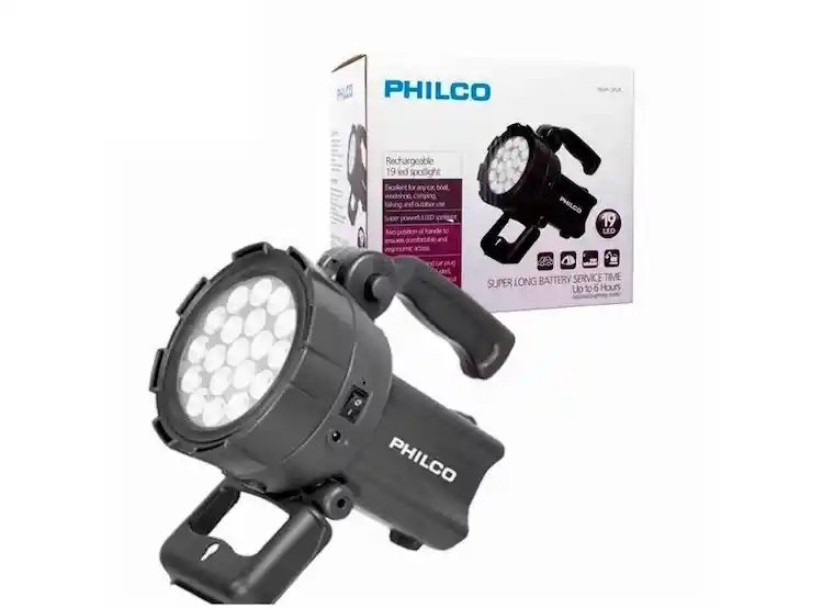 Linterna Philco Foco Recargable 19 Led De Alto Poder