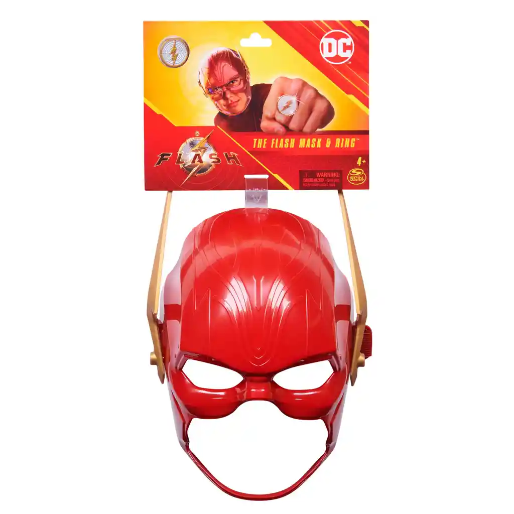 Flash Mascara Anillo Dc Comics