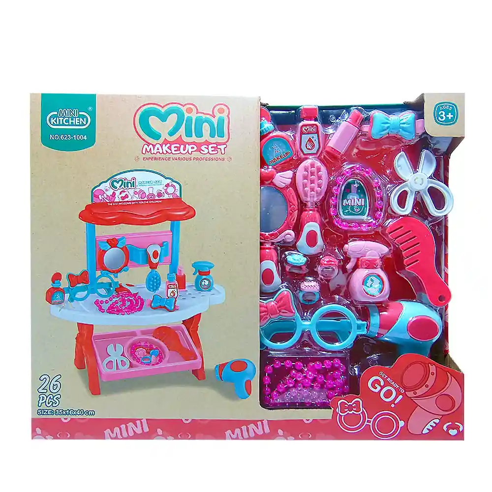 Set De Belleza 26 Piezas 42x34 Cm Nobel Toys