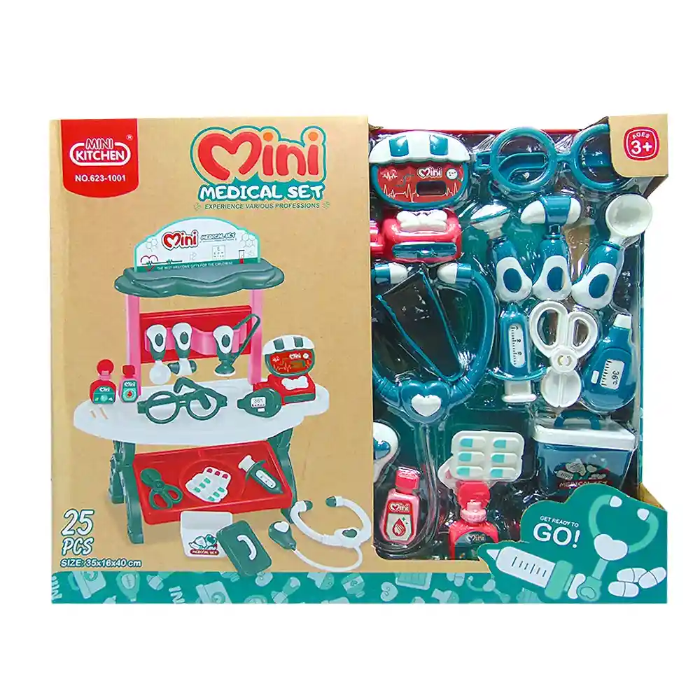 Set Doctor 25 Piezas 42x34 Cms Nobel Toys