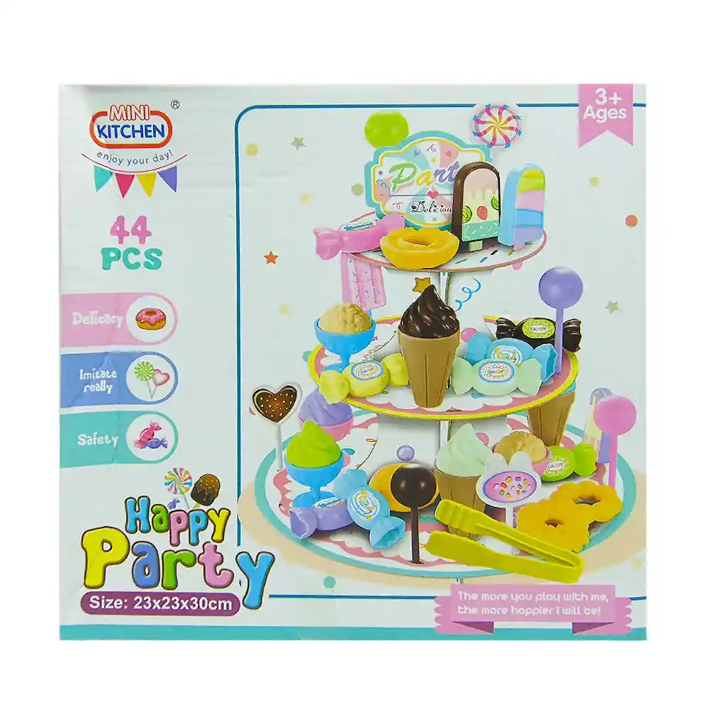 Juguete Set Cumpleaños 44 Pcs Nobel Toys