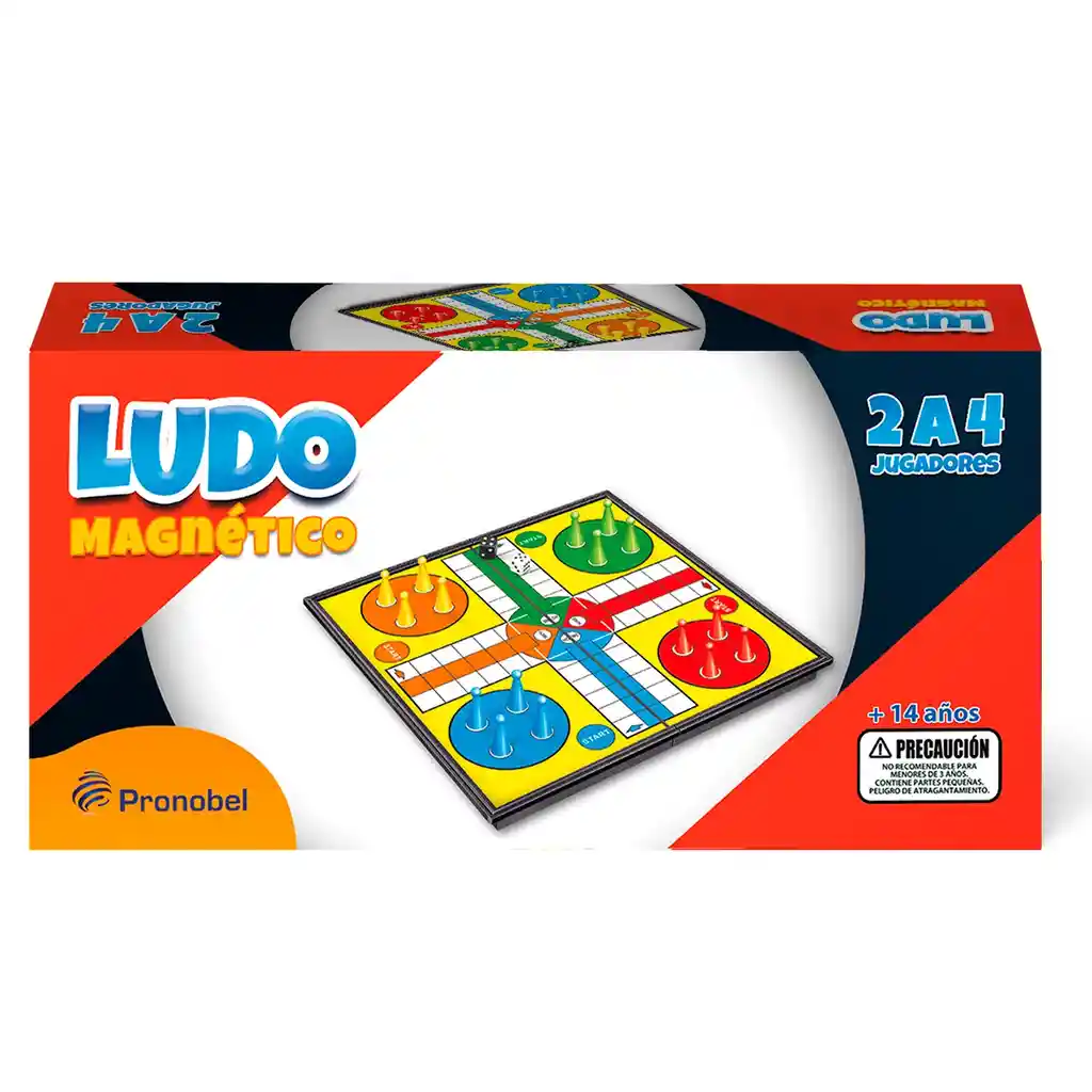 Juego De Salon Ludo Magnetico Pronobel