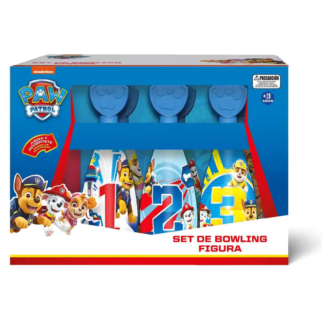 Set De Bowling Figura Paw Patrol