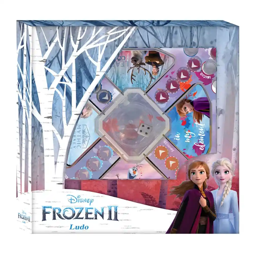 Juego De Salon Ludo Frozen Disney